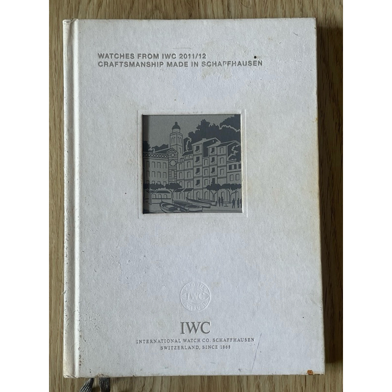 ง.69 หนังสือเกี่ยวกับนาฬิกา งานฝีมือที่ผลิตในชาฟเฮาเซิน WATCHES FROM IWC 2011-12 CRAFTSMANSHIP MADE 