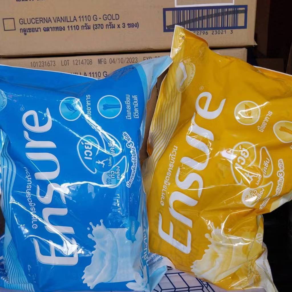 เอนชัวร์ Ensure วานิลลาและธัญพืช แบบถุงเติม 400 กร้ม