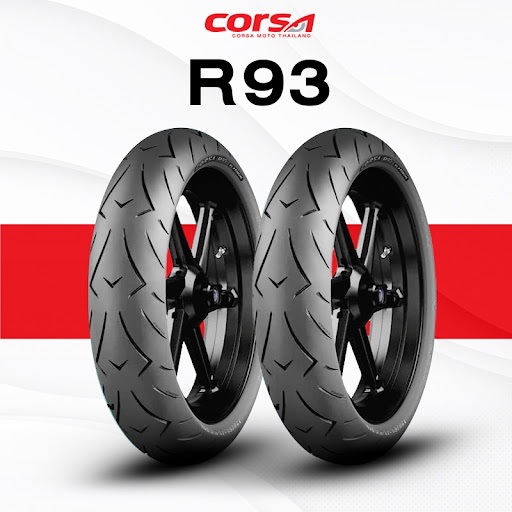ยาง CORSA รุ่น R93 110/70 120/60  150/60 160/60 ขอบ 17 ใส่ CRF250,CRF300,CBR300, CB150R, Ninja, Msla