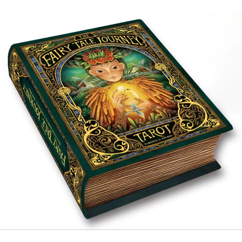 Fairytale Journey Tarot ไพ่ยิปซีแท้ขอบสีดำหรูหรา ไพ่ทาโร่ต์ Tarot cards