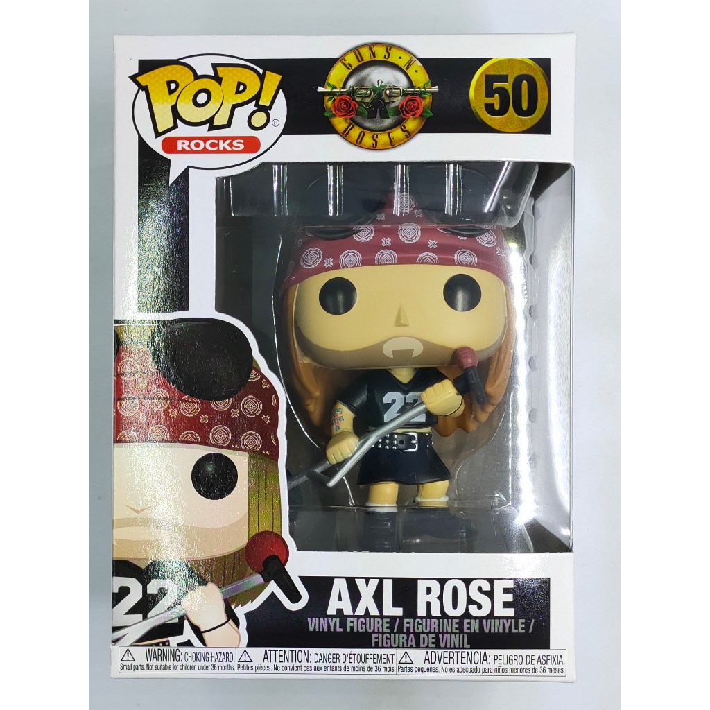 Funko Pop Rock Guns N' Roses - Axl Rose #50