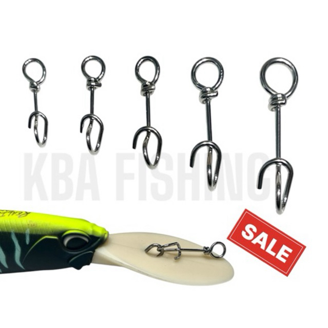 New !! กิ๊บ เปลี่ยนเหยื่อไว ทำจากสแตนเลส