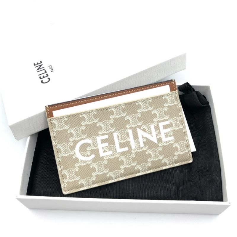 🔥มาใหม่ กระเป๋าใส่บัตร💥 New Celine Card Holder Grege 🧚สีสวยมาก📌รอเช็คสต๊อก