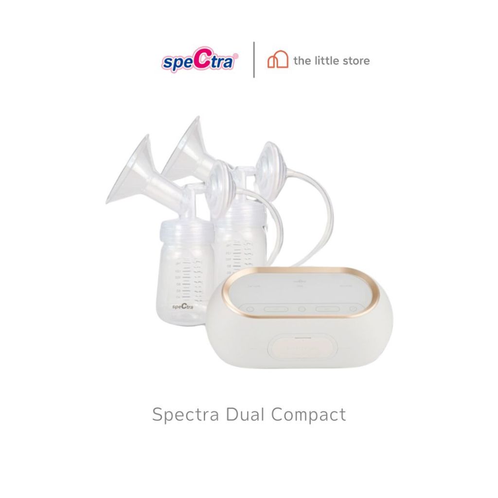 Spectra Dual Compact เครื่องปั้มนมสเปคตร้า 2 มอเตอร์ ดูดนุ่มถนอมหัวนม แรงดูดดี มีแบต