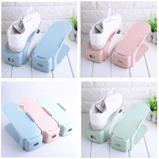 ที่วางรองเท้า อุปกรณ์จัดเก็บรองเท้าแบบประหยัดพื้นที่ Shoe Receptacle ที่เก็บรองเท้าแบบวางซ้อนกัน