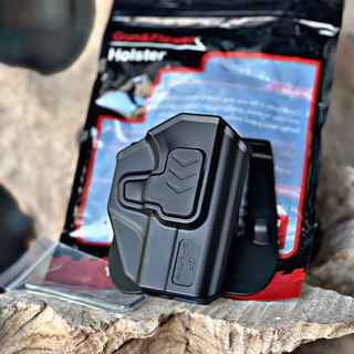ซองพกนอกปลดล็อคนิ้วชี้ รุ่น Glock43(Gen 1-5)G43X ถนัดขวา-ซ้าย