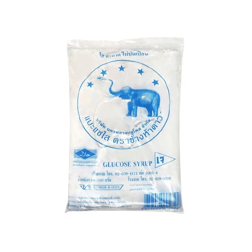 แบะแซ กลูโคสไซรัป (Glucose syrup) ตราช้าง 1kg