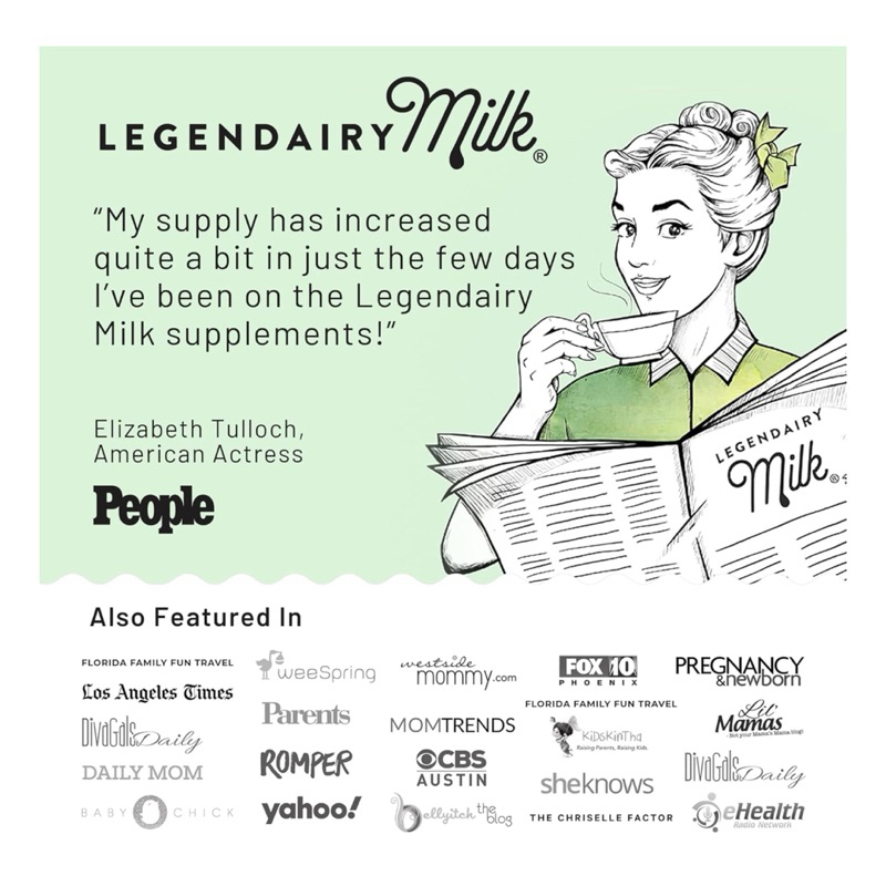 [ LEGENDAIRY MILK ]❇️LIQUID GOLD ( เพิ่มน้ำนม บำรุงน้ำนมแม่ สารอาหารสำหรับคุณแม่ )( 60 แคปซูล💊 )