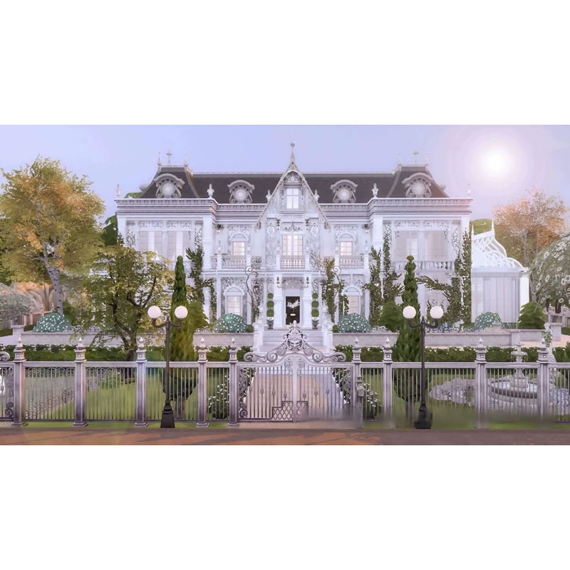 The Sims 4 [Mods] : คฤหาสน์สุดหรู รูปแบบสวยงามน่าอยู่ 2 ✨🌷จัดส่งภายใน 24 hours🌷✨