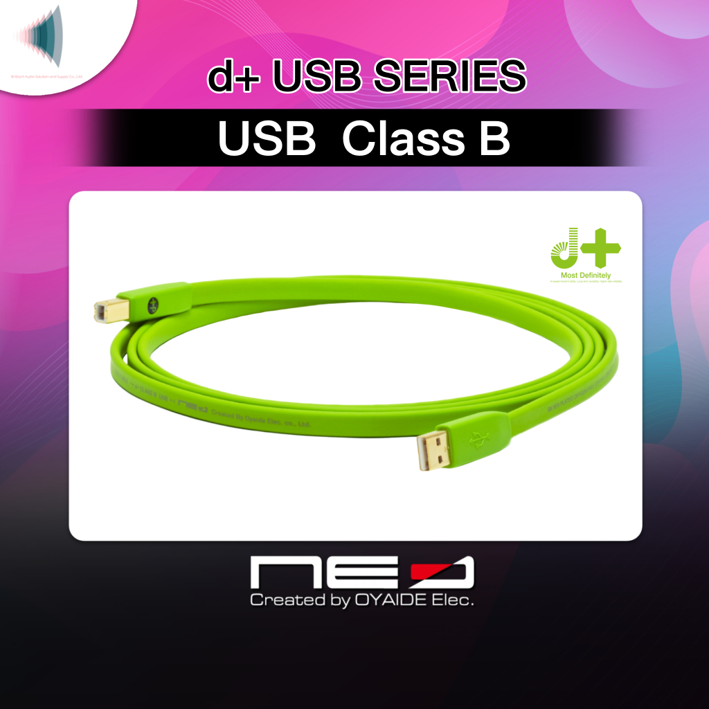NEO™ (Created by OYAIDE Elec.) d+ USB Class B