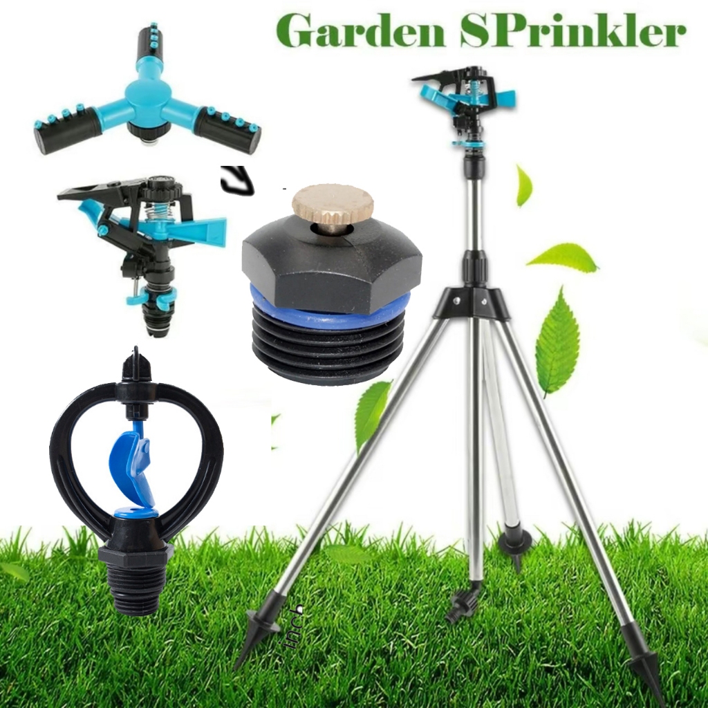 สปริงเกลอร์+ ขาตั้ง สามารถใช้สำหรับสนามหญ้าสถานรับเลี้ยงเด็กและการชล สปริงเกลอร์ขาตั้ง สปริงเกลอร์หมุนอัตโนมัติ