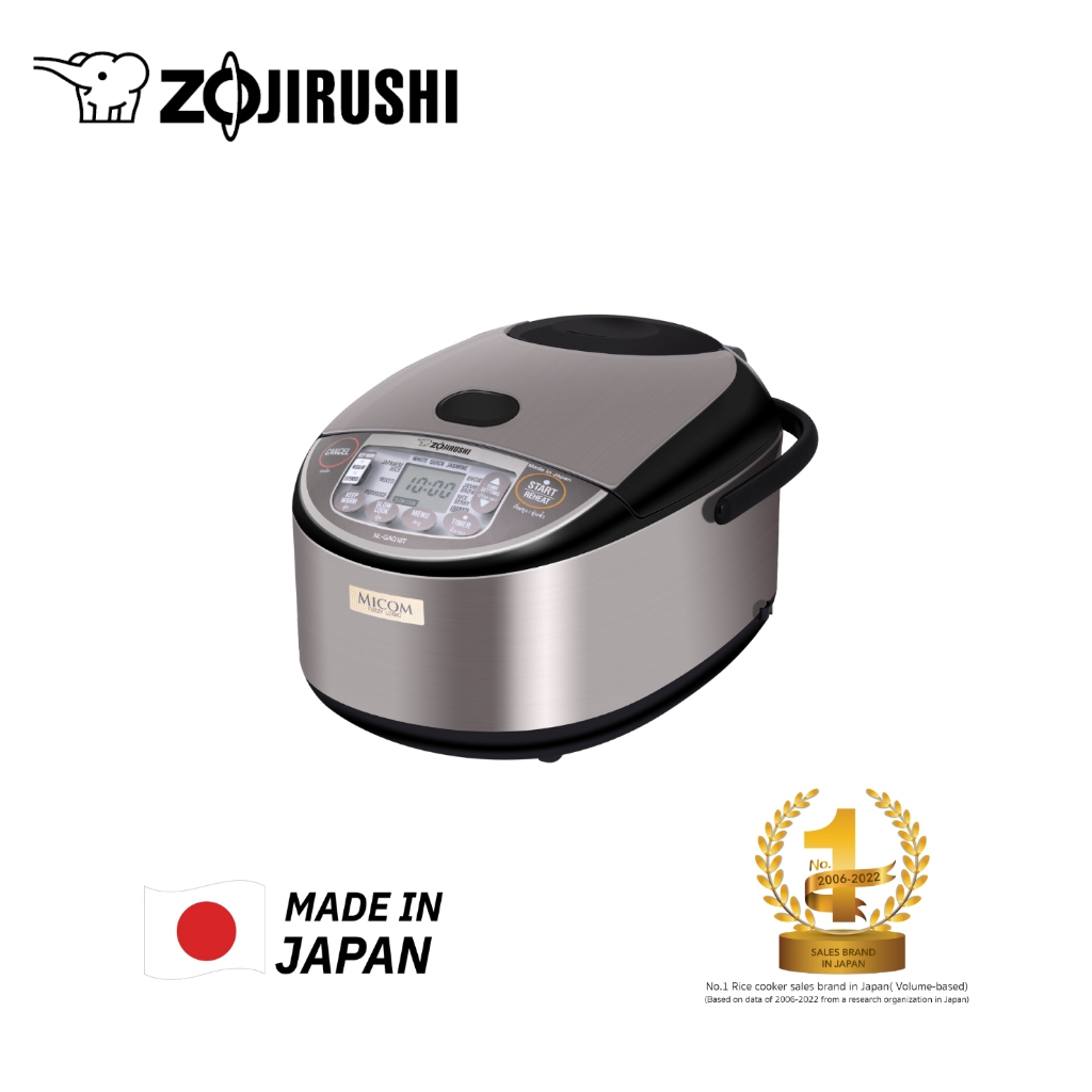 (สินค้าพร้อมส่ง) Zojirushi หม้อหุงข้าวอันดับ 1 ครองใจคนญี่ปุ่นนานกว่า 13 ปี Made in Japan รุ่น NL-GAQ18T [รับประกัน 1 ปี