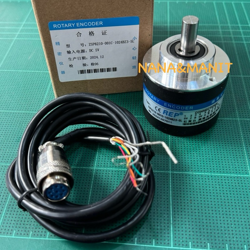 ZSP6210-001C-1024BZ3-5L Rotary Encoder สินค้า พรีออเดอร์✈️
