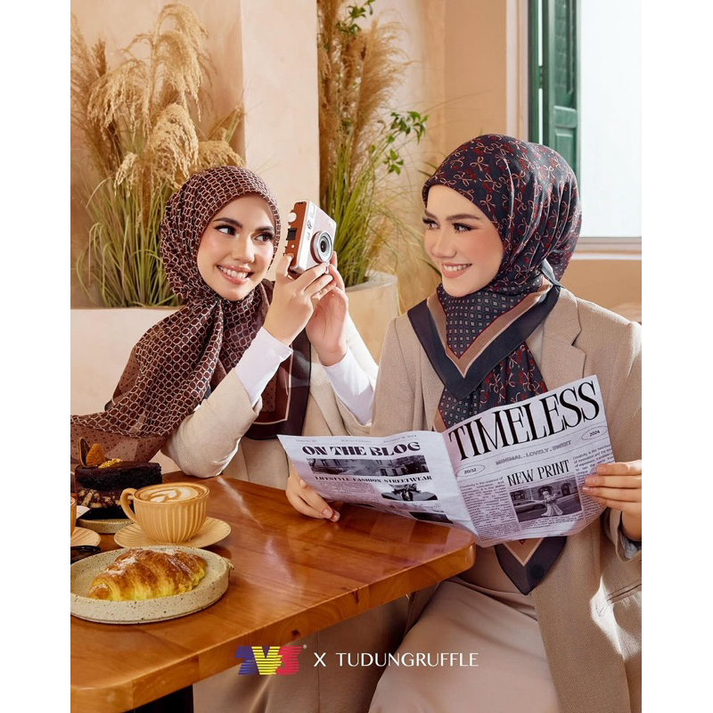 ❤️พร้อมส่ง❤️ ผ้าคลุม TUDUNG RUFFLE รุ่นใหม่ล่าสุด