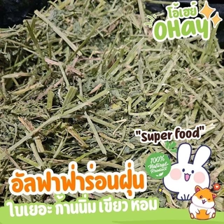 🔥NEW🔥หญ้าอัลฟาฟ่าสับ อัลฟาฟ่าพรีเมียม USA อัลฟาฟ่าคัดใบล้วน iHay