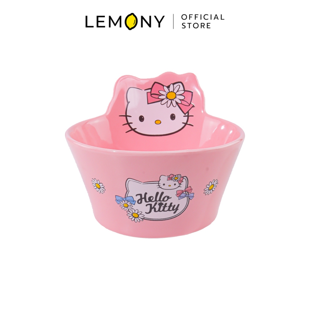 LEMONY Sanrio Hello Kitty sauce cup ถ้วย 5.5 นิ้ว