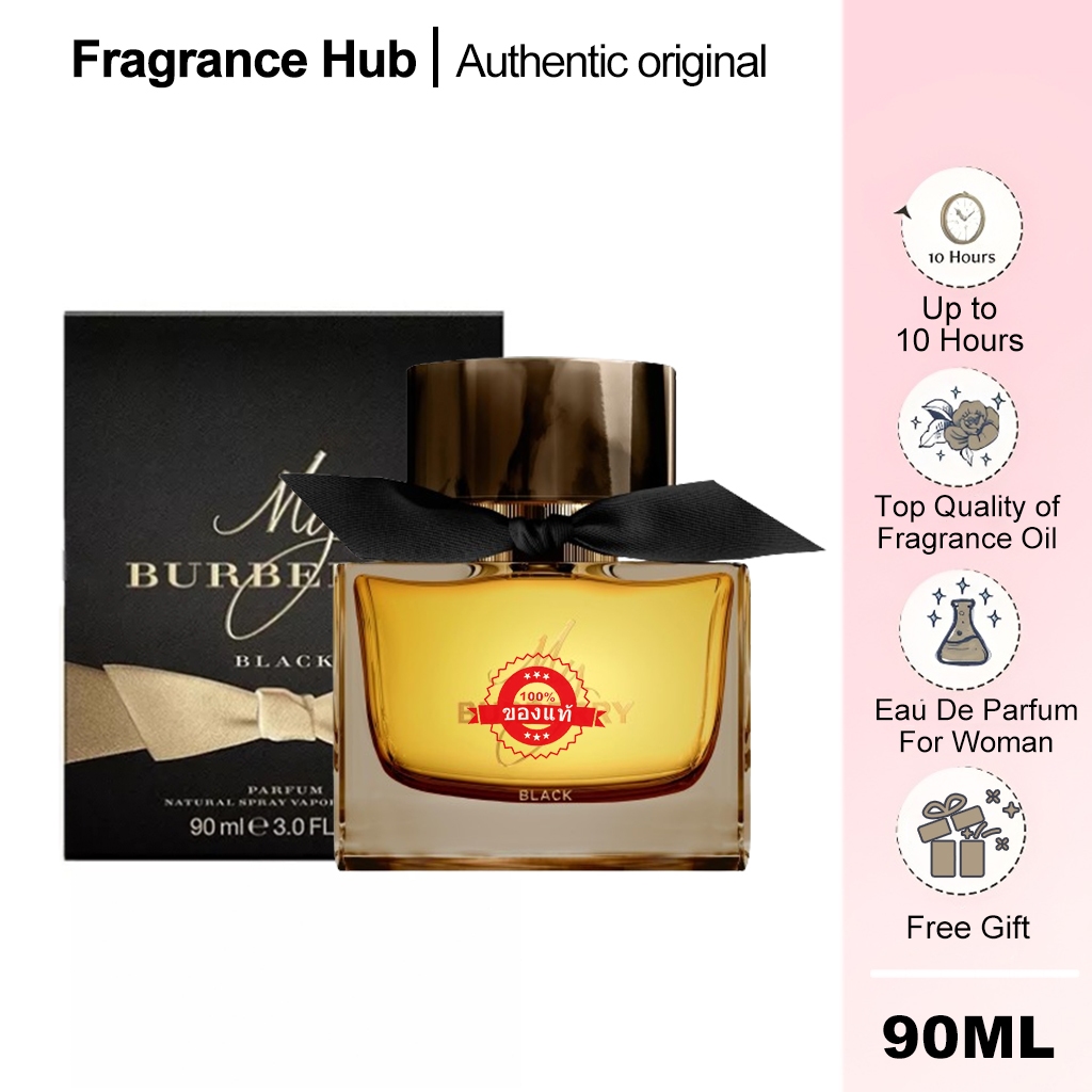 【แท้ %】MУ ВU℞ВERRУ Black /MУ ВU℞ВERRУ Blush Eau De Parfum for Women 90 ml น้ำหอมกล่องซีล น้ำหอมผู้หญิง
