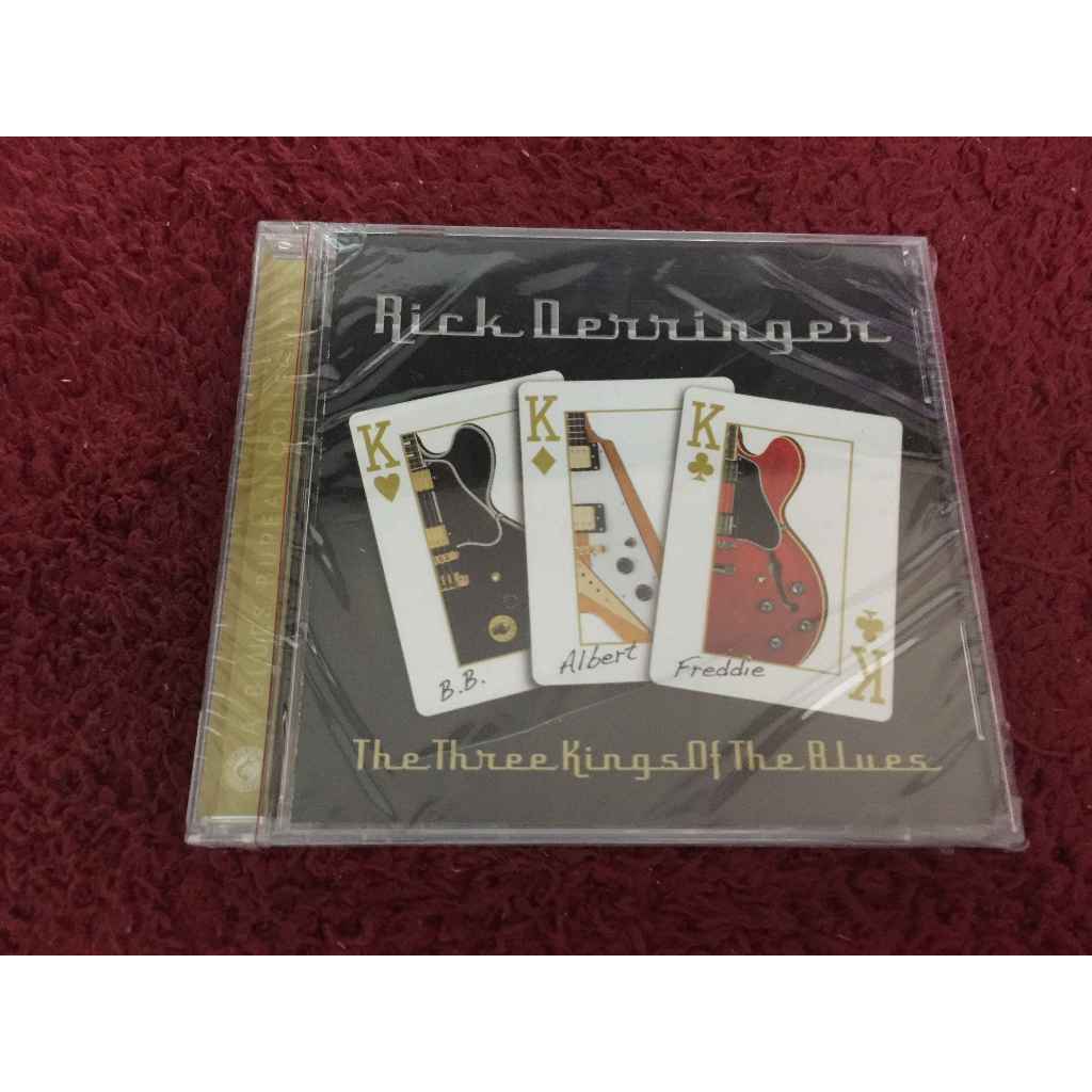 CDเพลง Rick Derringer – The Three Kings Of The Blues สภาพตามรูปปกMaizui