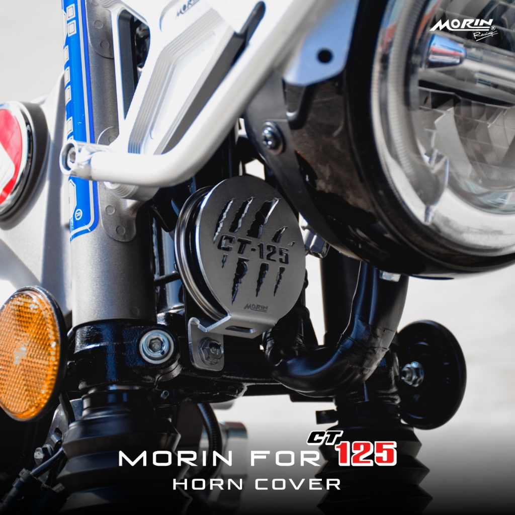 MORIN บังแตรสแตนเลส รุ่น HONDA CT125 GEN 2 แท้ 100% (Leewattana อะไหล่แต่งมอเตอร์ไซค์)