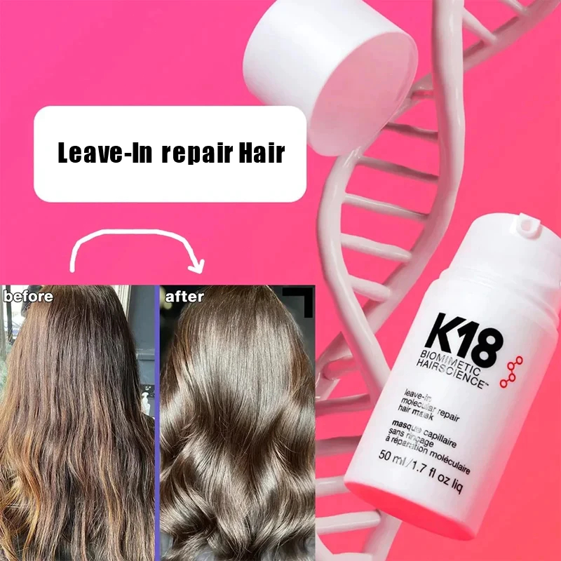 แท้, K18 leave-in molecular repair hair mask 50ml หน้ากากผม Hair Treatment