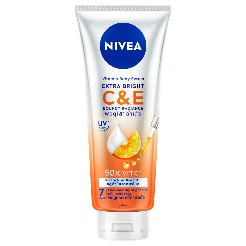 NIVEA - EXTRA BRIGHT C&E VITAMIN (300ml.) นีเวีย ไบรท์ ซี&อี วิตามิน thumbnail 4