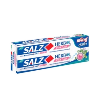 SALZ ยาสีฟันซอลส์ ขนาด 140 กรัม รุ่น2หลอด (1แพ็ค) ซอลส์ ซอลล์