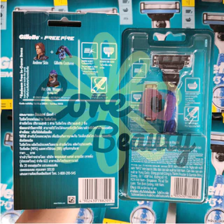 [Live50%,ฉลากไทย] มีดโกน Gillette Mach3+ / Mach Fresh / Refill รีฟิล มีดโกนหนวด โกนหนวด มีดโกน ผู้ชาย