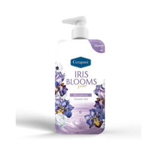 CERAPURE (เซราพิวเร่) IRIS BLOOMS Sense สบู่เหลว เจลอาบน้ำ ไ…