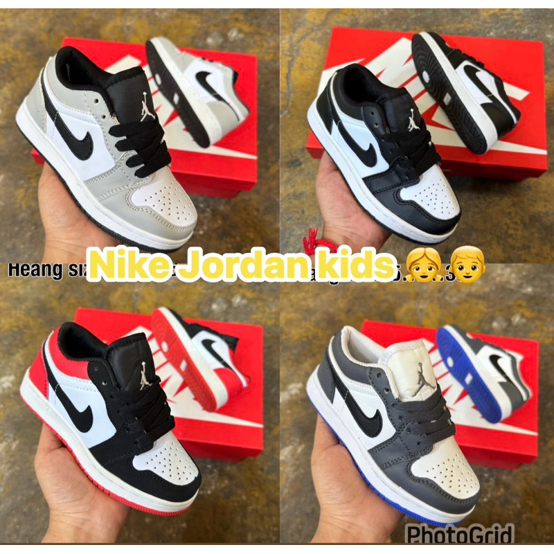 รองเท้าผ้าใบเด็กJo-dan💯มีไซด์ 25 ถึง 36 รองเท้าผ้าใบสำหรับเด็กผู้ชาย/เด็กผู้หญิง สินค้าพร้อมส่ง🚚