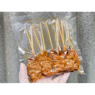 หมูปิ้งสูตรโบราณย่างด้วยเตาถ่าน พร้อมอุ่นทาน 12 ไม้
