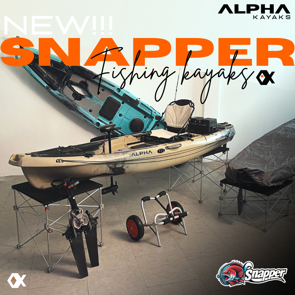 เรือคายัคตกปลา ALPHA รุ่น Snapper Kayak Fishing เรือตกปลา เรือคายัค