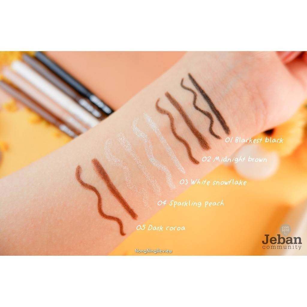 MC3077 ดินสอเขียนขอบตาสูตรกันน้ำ Twist up Eyeliner Pencil meilinda เมลินดา ราคา ถูกที่สุด ดีลบีเคเค แกลเลอรีภาพที่ 4