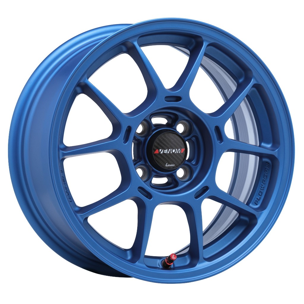 Lenso Wheel Venom V1N ขอบ 15x7.0" 4รู100 ET+35 สีVE ล้อแม็ก เลนโซ่ lenso15 แม็กขอบ15
