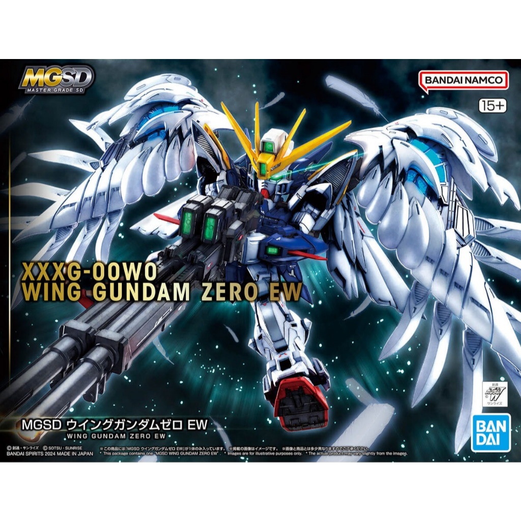 MGSD BANDAI XXXG-0W00 Wing Gundam Zero EW