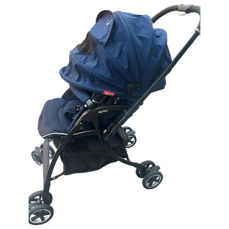 รถเข็นเด็ก Aprica Luxuna Comfort ล้อAuto เบาะไฮซีท มือสอง