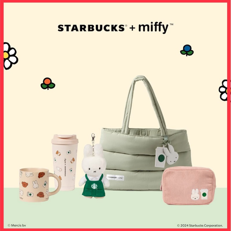 💯% Starbucks |Miffy Collections จำหน่ายแต่ของแท้จาก SHOP เท่านั้น!!