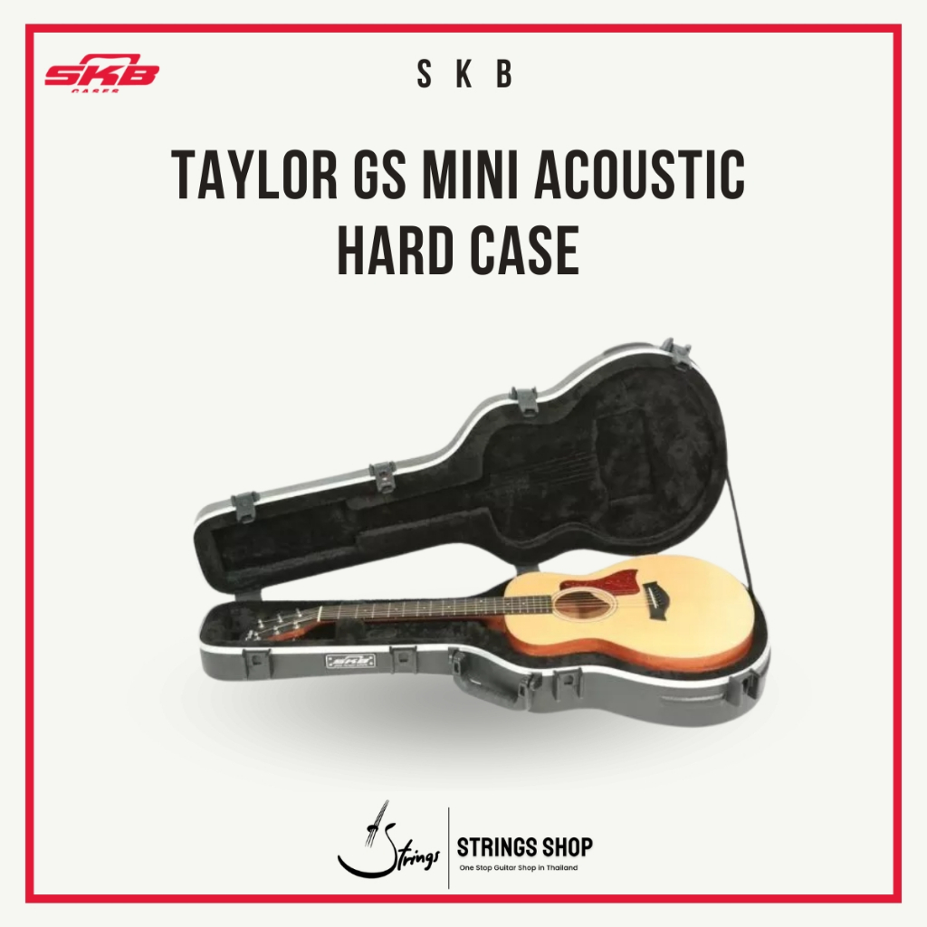 กระเป๋า/เคส กีตาร์โปร่ง SKB Taylor GS Mini Acoustic Hard Case ( 1SKB-GSM )