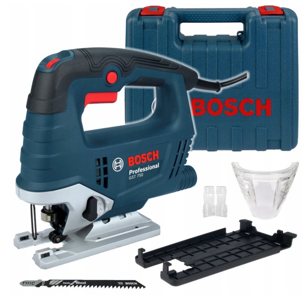 💥แท้ ส่งด่วน💥BOSCH เลื่อยฉลุไฟฟ้า รุ่น GST 750 เลื่อยจิ๊กซอว์ 520 วัตต์  เลื่่อยจิ๊กซอว์ เลื่อย