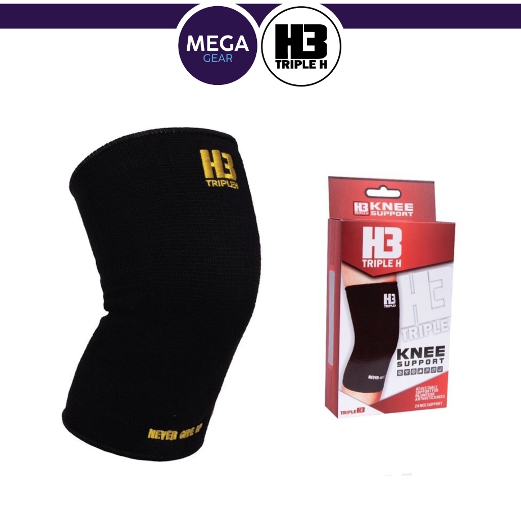 H3 สนับเข่า ปลอกเข่า รัดหัวเข่า KNEE SUPPORT Freesize 1 ชิ้น