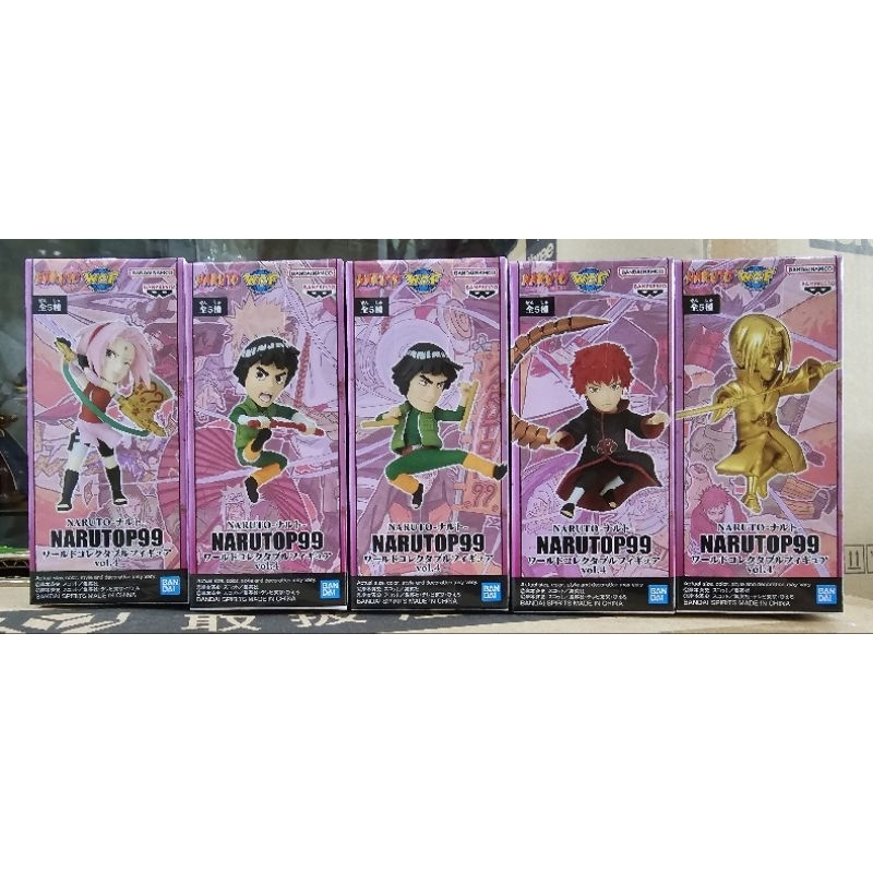 [พร้อมส่ง/มือ 1] NARUTO NARUTOP99 WORLD COLLECTABLE FIGURE VOL.4 [ wcf ] 4983164889918