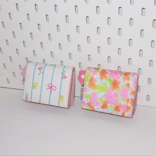 *อ่านก่อนตัดสินใจซื้อ*amuse.stuff-chopy wallet กระเป๋าตังค์ใบเล็กพิมพ์ลาย