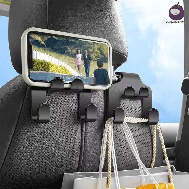 ตะขอเก็บของ ตะขอแขวนของในรถ ตะขอแขวนติดเบาะ ที่แขวนของในรถยนต์ ที่แขวนในรถ ตะขอแขวนกระเป๋า ที่แขวนของ
