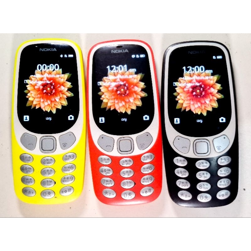 (มือสอง) มือถือปุ่มกด Nokia 3310 3g ของแท้