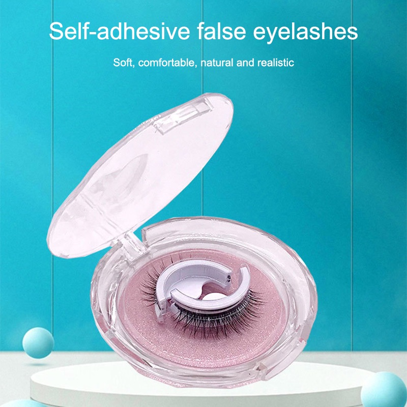 ขนตาปลอม 3D มีกาวในตัว ขนตาแม่เหล็ก ใช้ซ้ําได้ ธรรมชาติ ต่อขนตา สําหรับแต่งหน้า สําหรับแต่งหน้า
