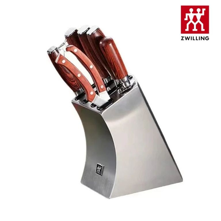 Zwilling ชุดมีดครัวครัวเยอรมัน ชุดมีดทําครัวสแตนเลส มีดตัดกระดูก 7 ชุด