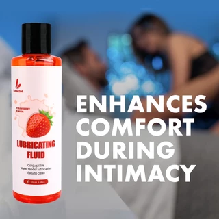 Lemezee เจลหล่อลื่นสูตรน้ำ 200ml กระตุ้นความรู้สึก สูตรน้ำแห้งช้า กลิ่น สตรอเบอร์รี่