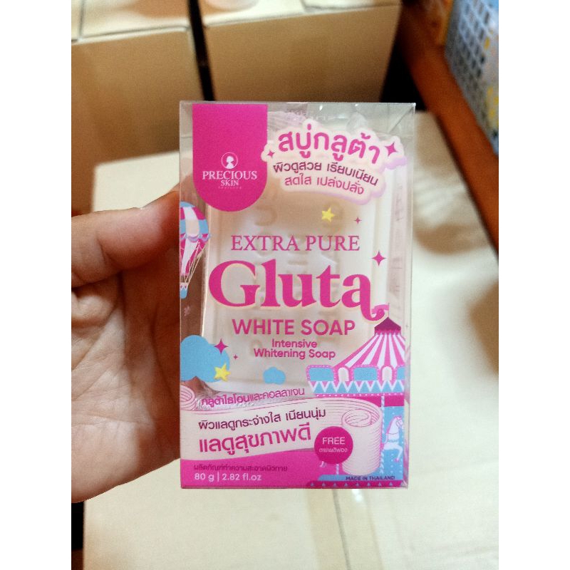 1 bar New Pack Extra pure gluta soap 80g