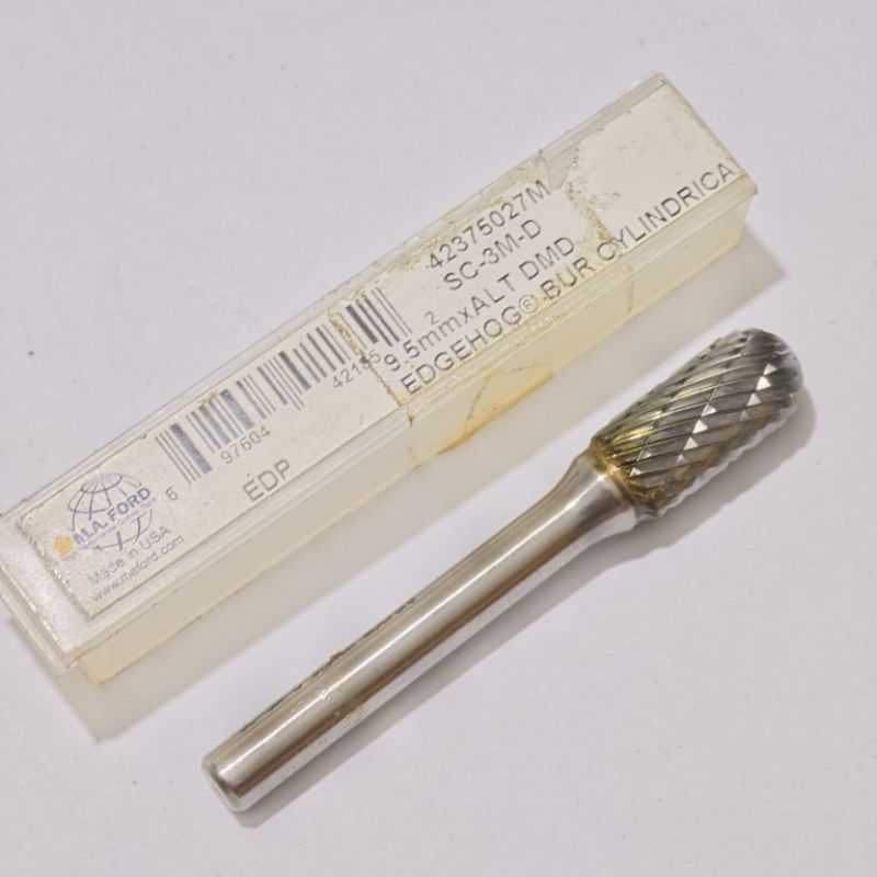 ดอกเจีย ดอกขัด Burr Carbide สำหรับขัดชิ้นงาน ผลิตจากคาร์ไบด์อย่างดี Made in USA  มั่นใจคุณภาพได้ สินค้าใหม่