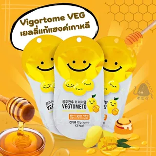 พร้อมส่งในไทย!! เยลลี่แก้เมาค้างเกาหลี🇰🇷Vigortome VEG รสมะม่วงผสมน้ำผึ้ง (1ซอง/12g.) เยลลี่แก้แฮงค์ แก้เมาค้างได้