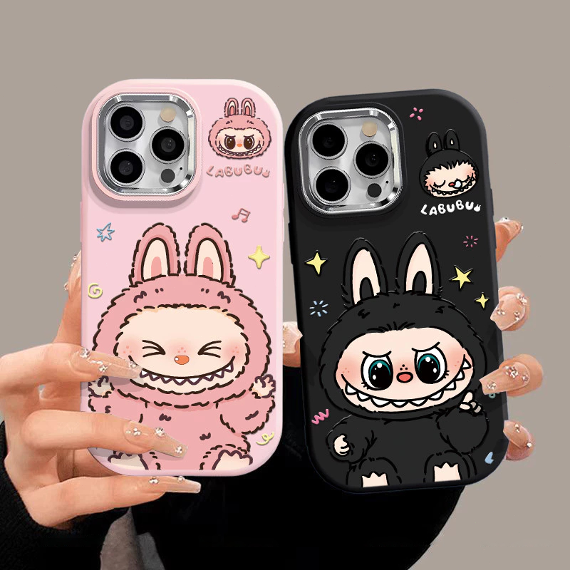 เข้ากันได้กับ ไอโฟน16 ไอโฟน 15 Pro Max iPhone 13 ไอโฟน11XSXR7p8p เคสโทรศัพท์เคสนุ่มน่ารัก XPDPCH073